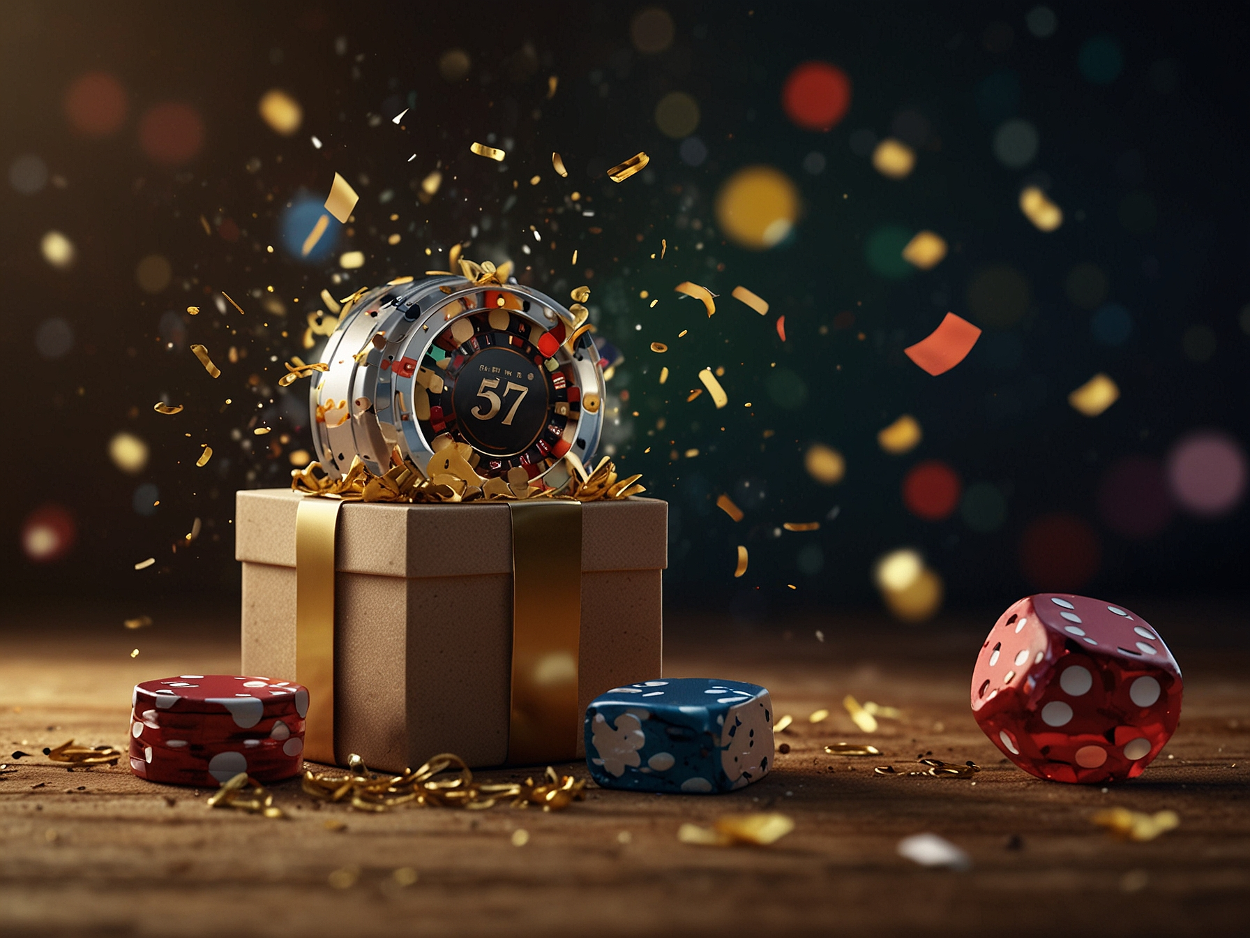 Promoción bienvenida con 777 y regalo