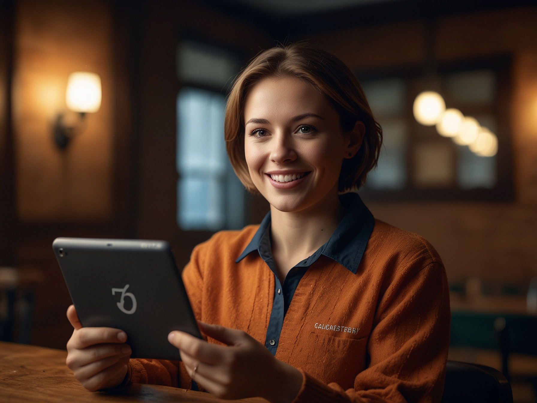 Formulario de registro y símbolo 7 brillante